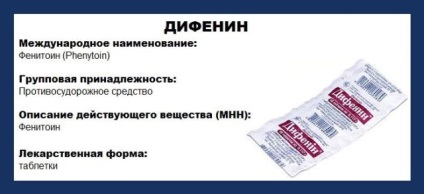 Utilizarea manualului de instrucțiuni privind difenina de droguri (fenitoină), recenzii, analogi