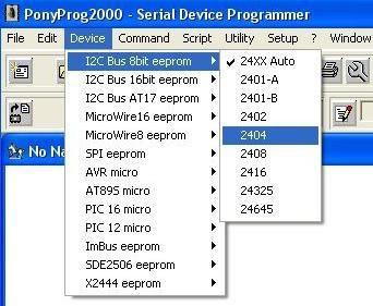 Programator pentru chips-uri 24c04 samsung, utilizare xerox