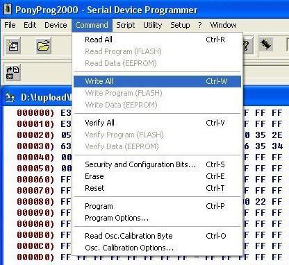 Programozó 24c04 samsung chipekhez, xerox használathoz