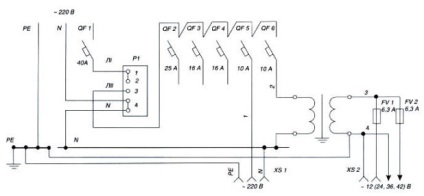 Cablare în garaj cu mâinile tale - schema de instalare, foto și video