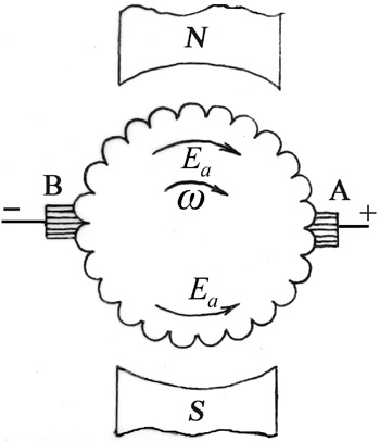 Radioelectronică și electrotehnică - înfășurarea cu buclă simplă a mașinilor de curent continuu