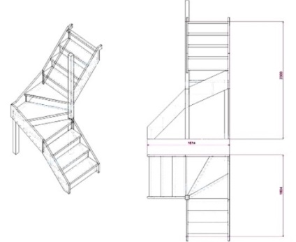 Calculul treptelor unei scări online a oricărui design