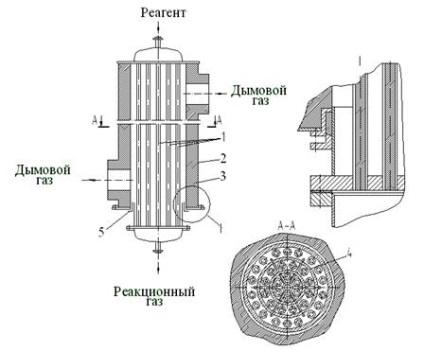 Reactorii cu schimb de căldură prin perete (izotermă)