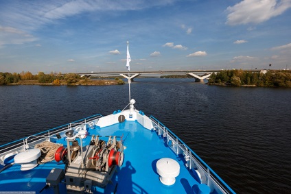 River cruise ca un tip contemplativ de odihnă, proaspăt - cel mai bun Runet pentru zi!