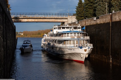 River cruise ca un tip contemplativ de odihnă, proaspăt - cel mai bun Runet pentru o zi!