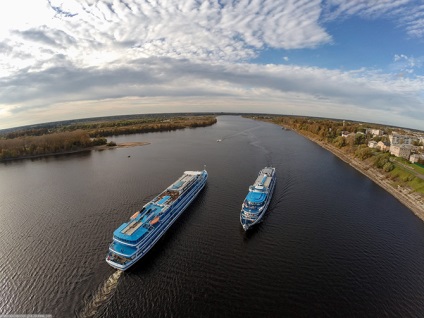 River cruise ca un tip contemplativ de odihnă, proaspăt - cel mai bun Runet pentru o zi!