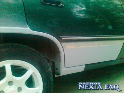 Repararea fundului ușilor și a arcilor pe axe - daewoo nexia faq