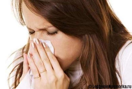 Rhinitis tünetek és kezelés felnőtteknél