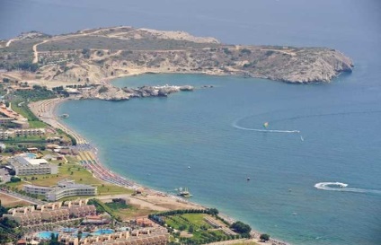 Statiunile Rhodos - cele mai bune statiuni din Rhodos, harta, fotografie, care stau la Rhodos pentru a alege - asistent