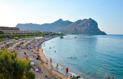 Statiunile Rhodos - cele mai bune statiuni din Rhodos, harta, fotografie, care stau la Rhodos pentru a alege - asistent