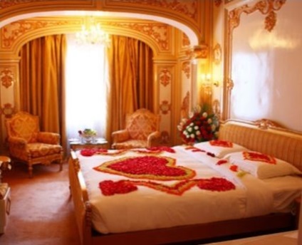 Romantikus hálószobák díszítik a szent valentin napot - házi készítésű kézzel készített