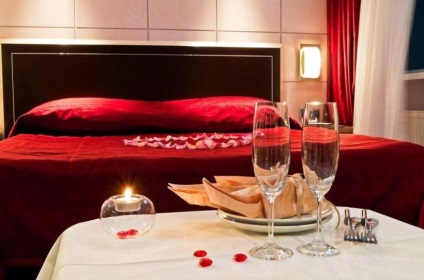 Camere romantice cum să decorezi ziua Sfântului Valentin - design interior de fotografie