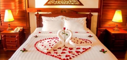 Dormitoare romantice ca decorați pentru ziua sfântului valentin - de casă făcută manual