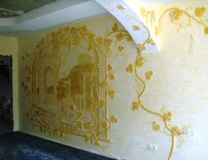 Pictura în perete în interior