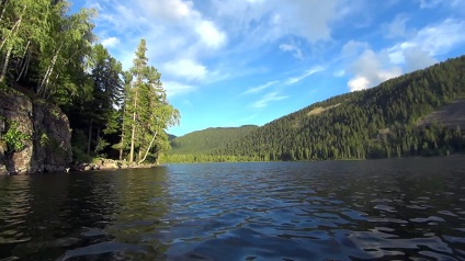 Lacul Sadrinsky - turistul din Altai