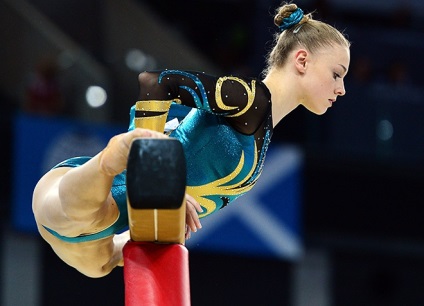 Cele mai frumoase gimnaste din campionatele mondiale