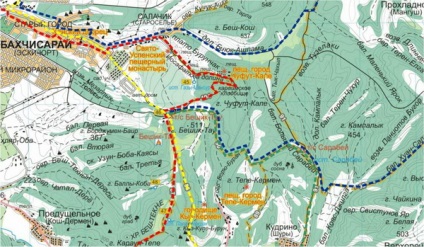 Cele mai populare și interesante rute turistice din Crimeea