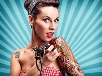 Cele mai sexy locuri pentru tatuaje (47 fotografii)