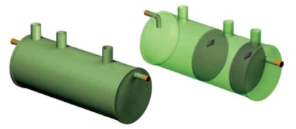 Rezervoare septice cu caracteristici de material plastic și tipuri de structuri