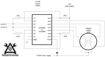 Stepper motor byj48