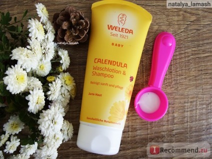 Șampon-gel pentru corp și păr weleda waschlotion und shampoo - «gel universal pentru copii