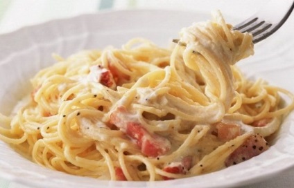 Crema reteta cu sos de carbonara, Ls