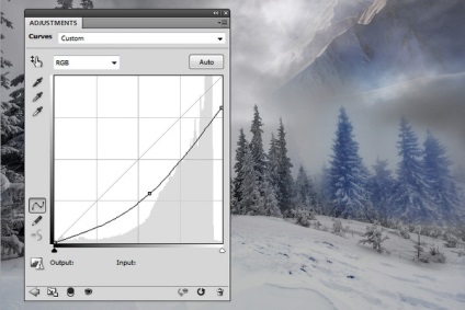 Hozzon létre egy téli tájat a Photoshopban