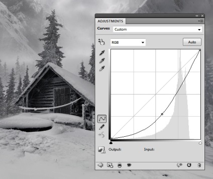 Hozzon létre egy téli tájat a Photoshopban