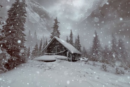 Creați un peisaj de iarnă în Photoshop