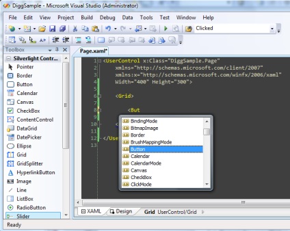 Crearea unei aplicații simple folosind Silverlight 2 și vs 2008 - totul despre ea și programare