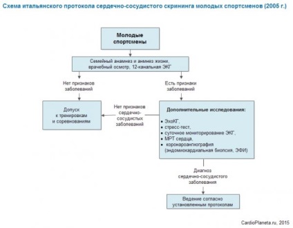 Sportos szíve a diagnosztika és a referencia taktika - kardio bolygó - szakmai