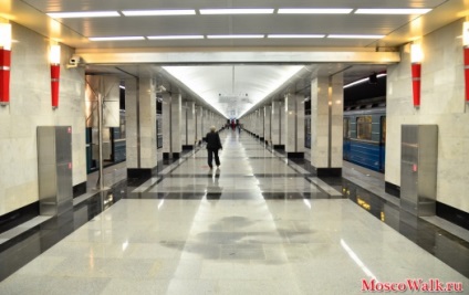 Stația de metrou - Spartak - mers pe jos în Moscova, metrou