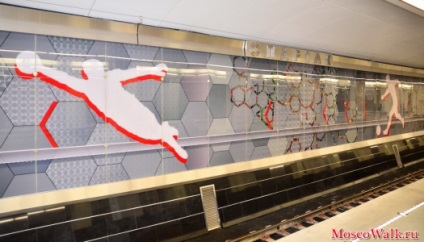Stația de metrou - Spartak - mers pe jos în Moscova, metrou
