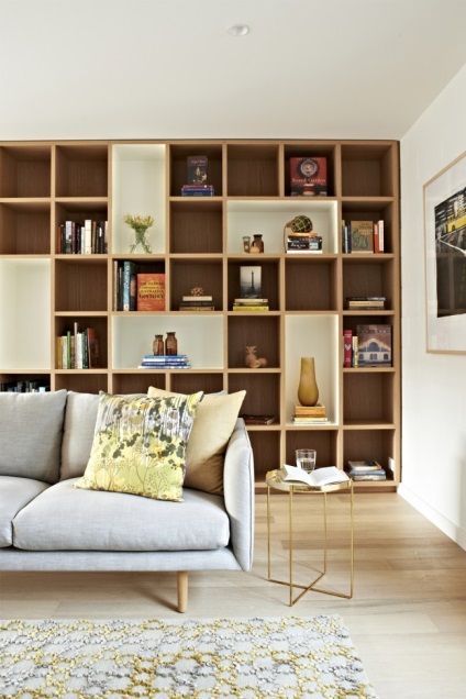 Pereții din hol sunt cele mai bune idei de fotografie ale mobilierului modern în camera de zi