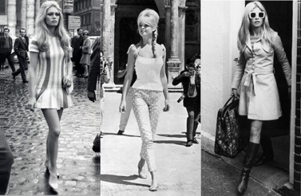 A 60-as évek női ruházatában - fotók, színek, ötletek, felenomy