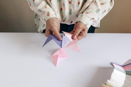 Elegant origami pe perete cu mâinile tale - iubesc hobby - cele mai bune clase de master din întreaga lume!