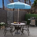 Tabel cu o umbrelă la dacha sau cu un baldachin - alegeți cel mai bun