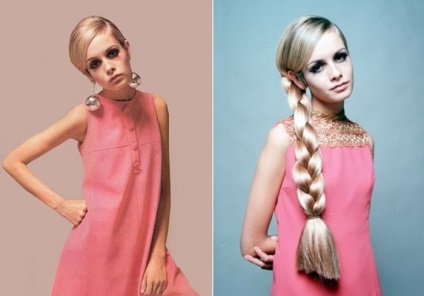 Supermodelul Twiggy - icon stilul anilor 1960, sau în subtirimea vogă și tunsori scurte