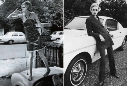 Supermodelul Twiggy - icon stilul anilor 1960, sau în subtirimea vogă și tunsori scurte