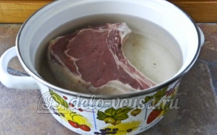 Supă de carne de vită dintr-o rețetă de vită cu o preparare foto-pas-cu-pas a unei supă de harcho cu carne de vită și orez