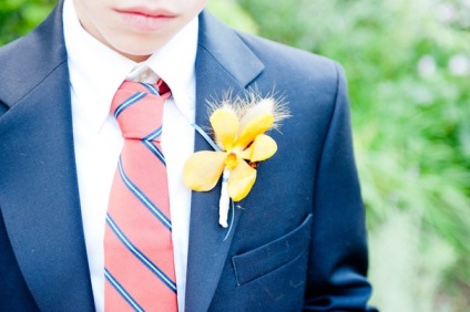 Esküvői boutonniere a vőlegény, a belsőépítészet, a saját kezű dekoráció