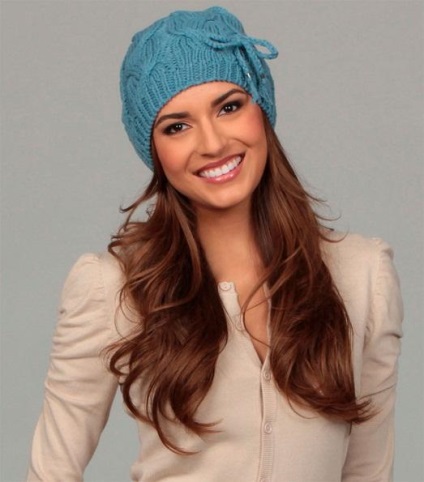 Legați capacul în sine pentru toamnă - legați pălăria pentru femei cu modele noi de tricotat