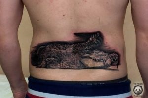 Tatuaj pe spatele femelei și bărbatului, semnificația lor, schițe, idei, 100 de fotografii,