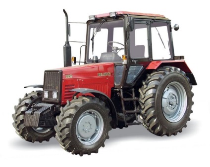 Mtz 892 tractor - dispozitiv și specificații