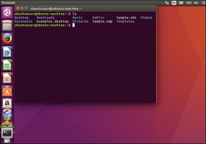 Linia de comandă Ubuntu