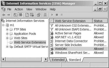 Acces de la distanță prin intermediul protocolului webdav, pentru administratorul de sistem