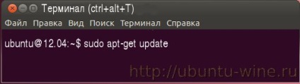 Instalarea de jocuri în Ubuntu - instalarea vinului în ubuntu