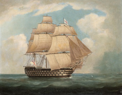 Victoria (1765), emblema amiralului Nelson, navighează pentru totdeauna!