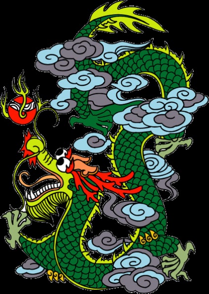 Dragoni orientali, dragon chinezesc