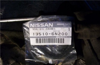 A motor elülső forgattyús tengelyének visszahelyezése nissan qr20 · nissan motor · faq nissan